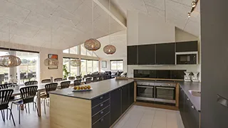 Küche in Nordgård Aktivhus