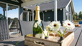 Terrasse von Nordgård Aktivhus