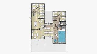 Grundriss von Nordgård Aktivhus