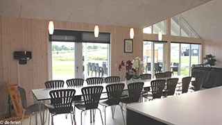 Essbereich in Højbro Poolhus