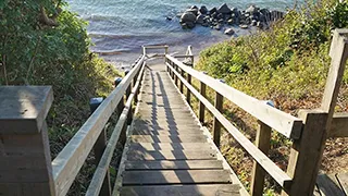 Strand in der Nähe von Højbro Poolhus