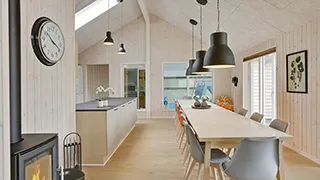 Essbereich in Godhave Aktivhus