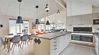 Essbereich in Godhave Aktivhus