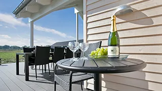 Terrasse von Godhave Aktivhus