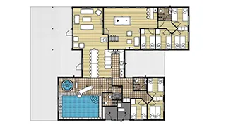 Grundriss von Godhave Aktivhus