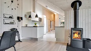 Ofen in Rasmus Aktivhus