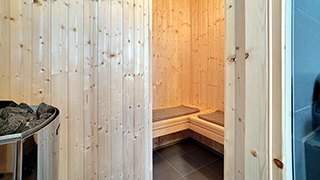 Sauna in Rasmus Aktivhus