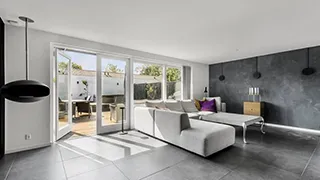 Wohnbereich von Ferienhaus in Dänemark