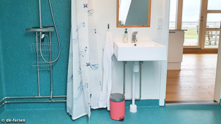 Badezimmer in Grågås Lejlighed