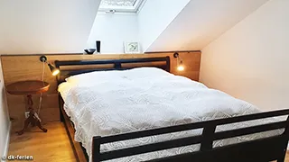Schlafzimmer in Kormoran Lejlighed