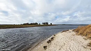 Strand in der Nähe von Kormoran Lejlighed