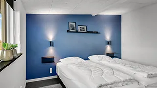 Schlafzimmer in oasen til wikingerne