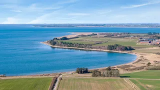 Strand in der Nähe von oasen til wikingerne