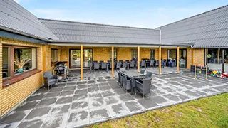 Terrasse von Jægerspris Gruppehus