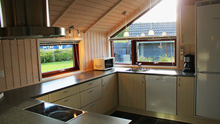 Küche in Hus Ansager Søgård
