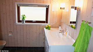 Badezimmer in Hus Ansager Søgård