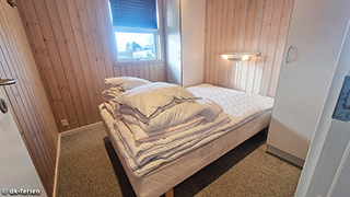 Schlafzimmer in Madsens Spahus