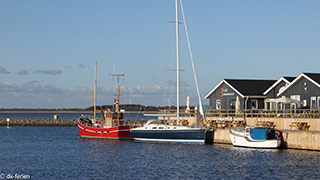 Hafen in der Nähe von Madsens Spahus