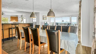 Essbereich in Hygge på Jegindø