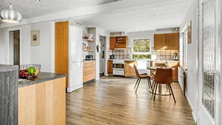 Küche in Hygge på Jegindø