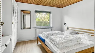 Schlafzimmer in Hygge på Jegindø