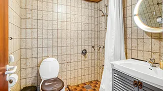 Badezimmer in Hygge på Jegindø