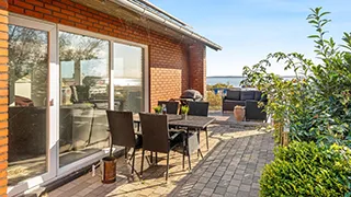 Terrasse von Hygge på Jegindø