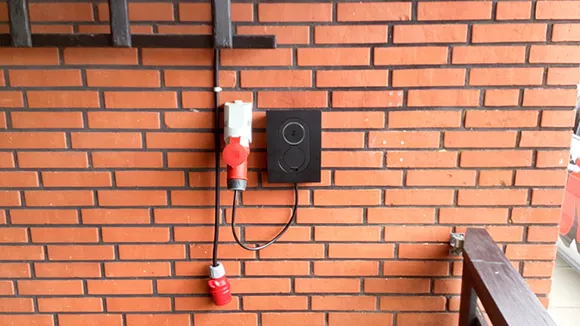 E-Ladestation von Fur hyggehus