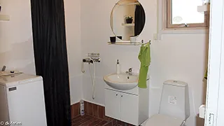 Badezimmer in Skulbøl Strandhus