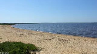 Strand in der Nähe von Bork Havn Hyggehus