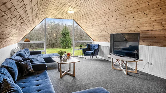 Wohnzimmer von Poolhus Brande
