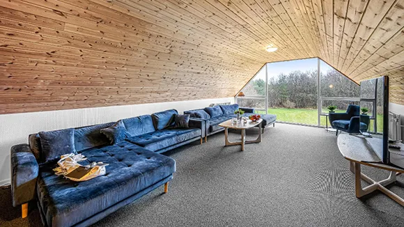 Wohnzimmer von Poolhus Brande