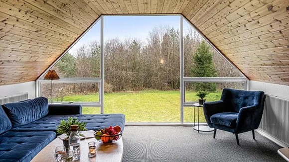 Wohnzimmer von Poolhus Brande