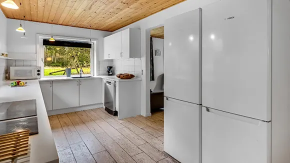 Küche in Poolhus Brande