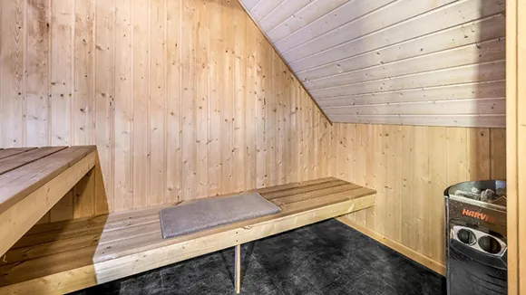Sauna in Poolhus Brande
