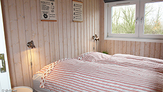 Schlafzimmer in Birgittes Spahus