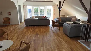 Wohnzimmer von Hus Nørre Nebel