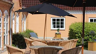 Terrasse von Hus Nørre Nebel