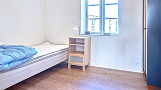 Schlafzimmer in Nexø Hyggehus