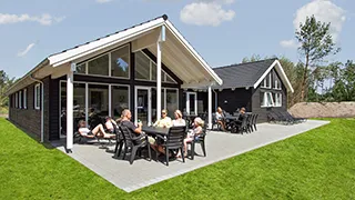 Terrasse von Bornholm Poolhus