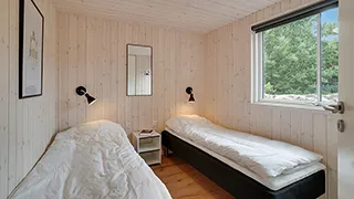 Schlafzimmer in Snogebæk Aktivhus