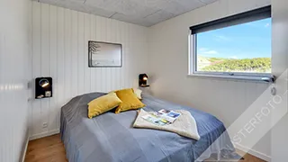 Schlafzimmer in Sømarken Familiehus