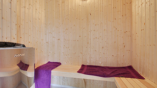 Sauna in Grimsnis Poolhaus
