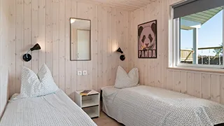 Schlafzimmer in Pellworm Poolhaus
