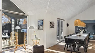 Essbereich in Ludwigslust Poolhaus