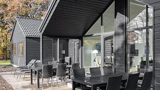 Terrasse von Ludwigslust Poolhaus