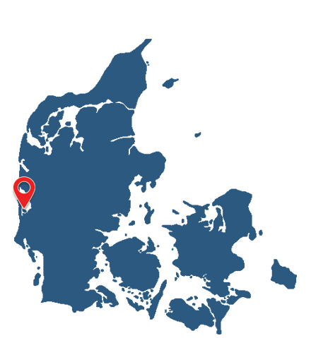 Lage von Hus Klitten Lage von D306