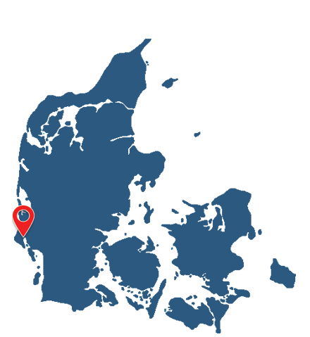 Lage von Blavand Mødehus Lage von E247