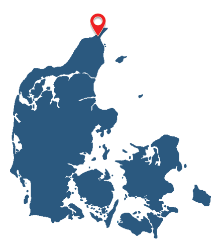 Lage von Skagenfan Hus Lage von H015