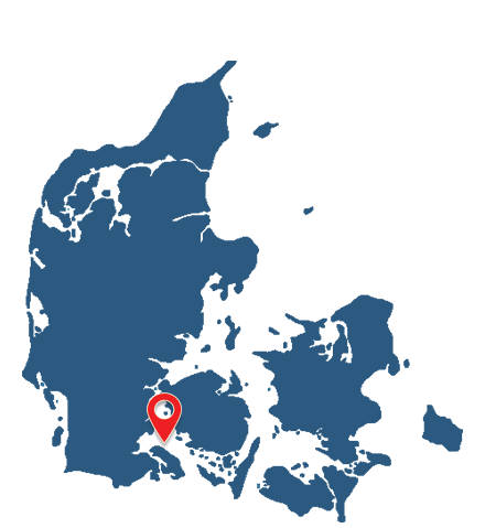 Lage von Nordborg Byhus Lageplan